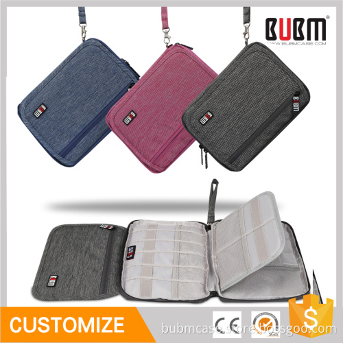 BUBM Portable Wire Storage Organizer Bag Case Digital USB Cable Earphone Ipad Travel Insert Hot
